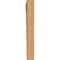 Ekena Millwork Traditional Block Smooth Bracket, Western Red Cedar, 5 1/2"W x 38"D x 44"H BKT06X38X44TRA05SWR - alternate 4